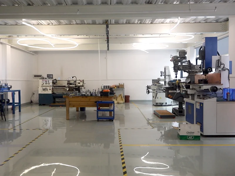 Production tooling equipment in the AlisterTech tooling room